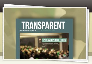 Transparent Magazin 1 jetzt bestellen!!