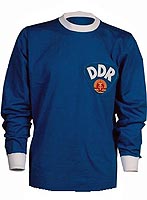 DDR Retro Trikot 70er, blau, lang