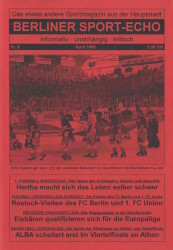 Berliner Sport-Echo 8 Mängelexemplar