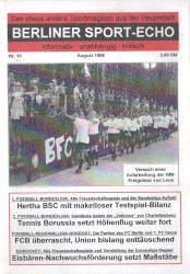 Berliner Sport-Echo 10 Mängelexemplar