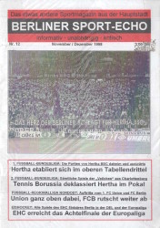 Berliner Sport-Echo 12 Mängelexemplar