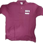 Polo-Shirt, Burgund