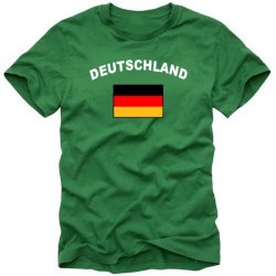 Deutschland-Shirt, grün
