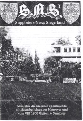 Supporters News Siegerland 3 Mängelexemplar
