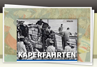 Kaperfahrten - Mit der Kogge durch stürmische See jetzt bestellen!!