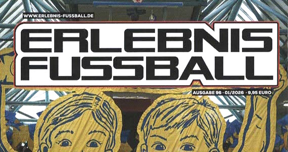 Cover der Erlebnis Fußball Doppelausgabe 95/96